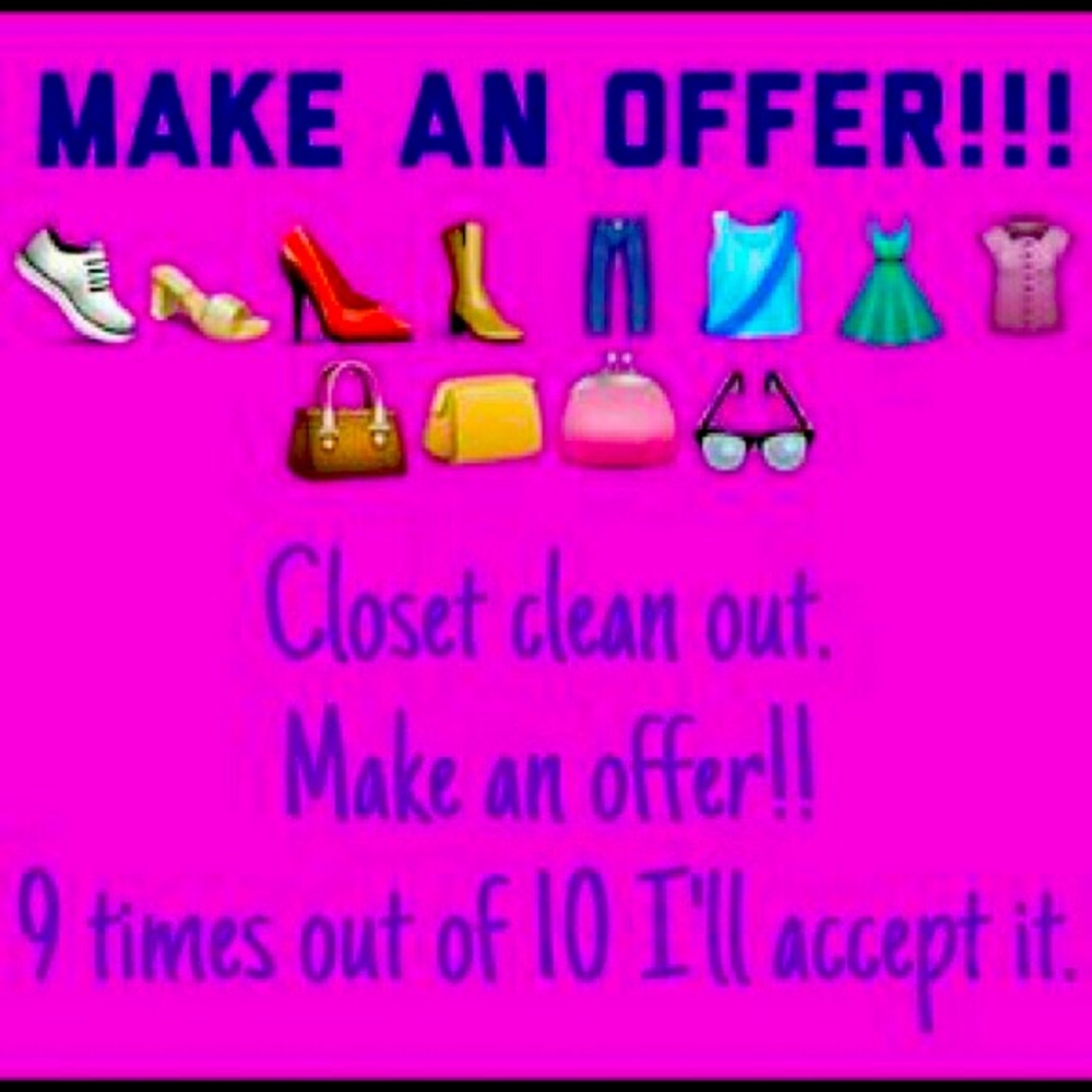 Closet clean out!